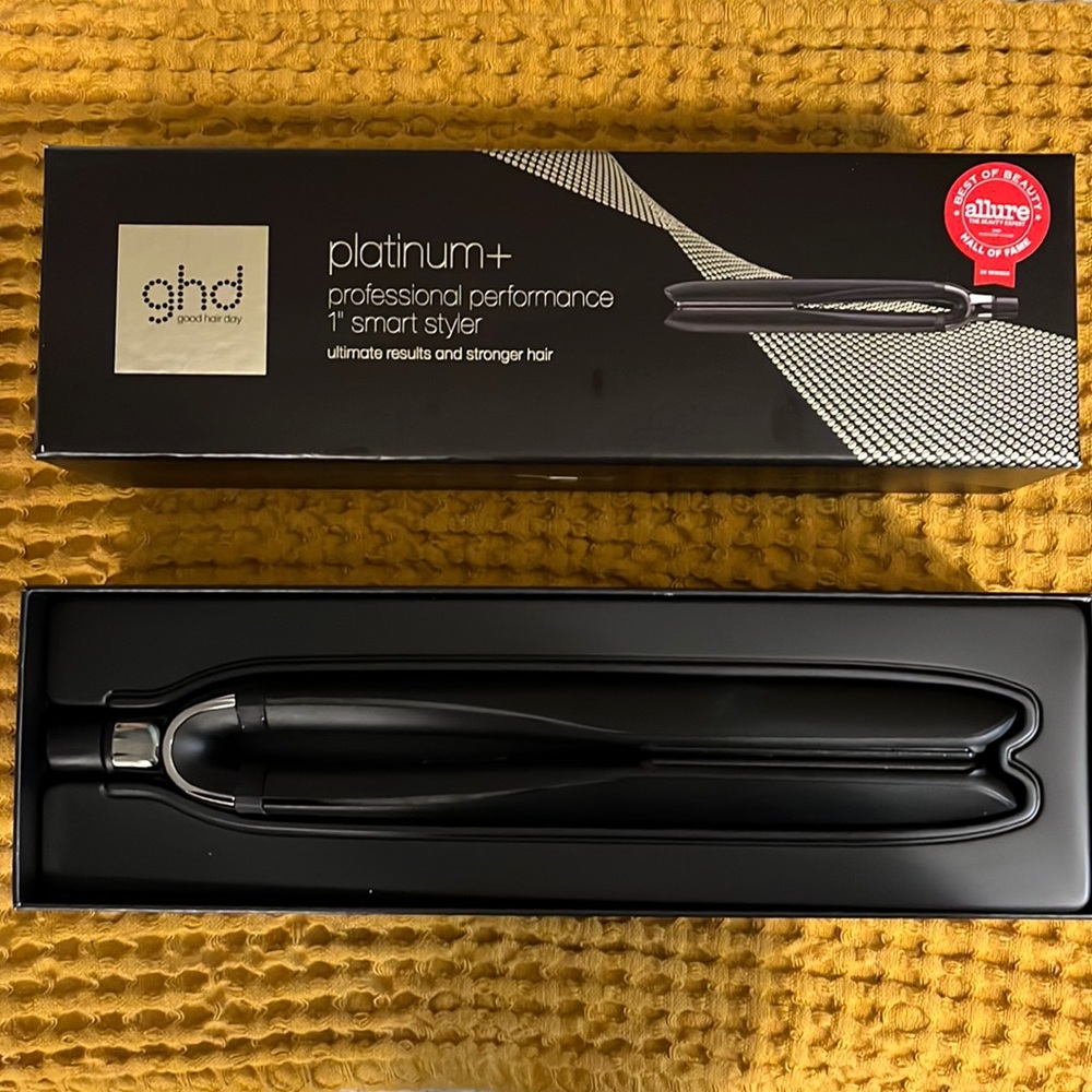 GHD Platinum+ 1” Flat Iron - New w/ Box